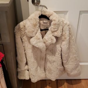 Faux fur jacket